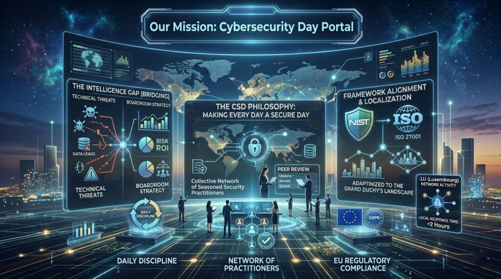 Our Mission: Cybersecurity Day Portal