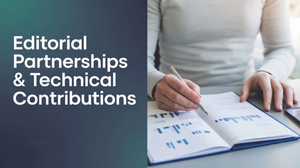 Editorial Partnerships & Technical Contributions